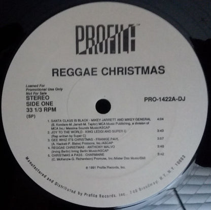 Various : Reggae Christmas (LP, Comp, Promo)