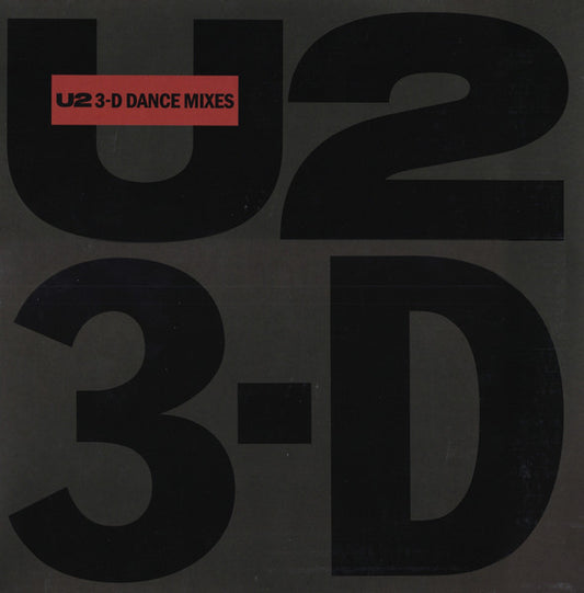 U2 : 3-D Dance Mixes (12", RE)