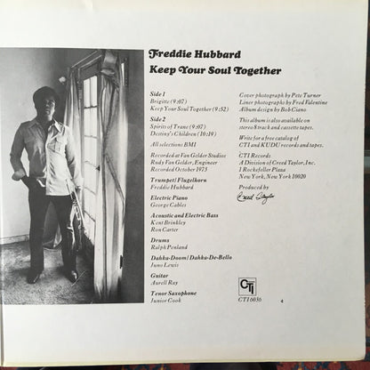 Freddie Hubbard : Keep Your Soul Together (LP, Album, Gat)