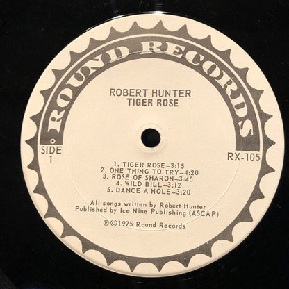Robert Hunter : Tiger Rose (LP, Album, San)
