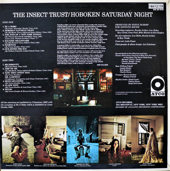 The Insect Trust : Hoboken Saturday Night (LP, Album, PR )