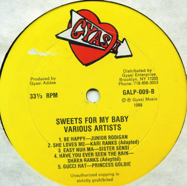 Various : Sweets For My Baby (LP, Comp)