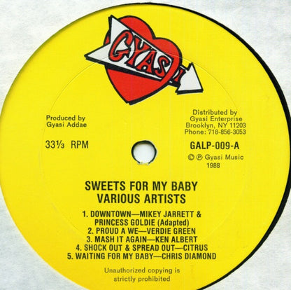 Various : Sweets For My Baby (LP, Comp)