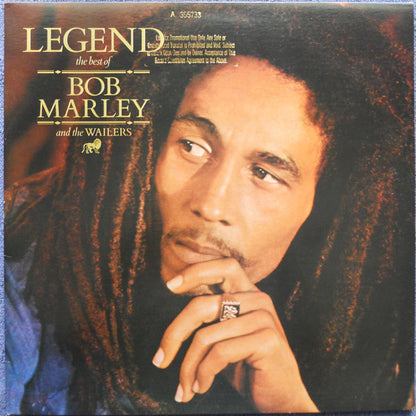 Bob Marley & The Wailers : Legend: The Best Of Bob Marley And The Wailers (LP, Comp, All)