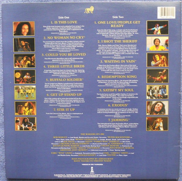 Bob Marley & The Wailers : Legend: The Best Of Bob Marley And The Wailers (LP, Comp, All)