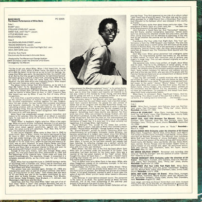 Miles Davis : Basic Miles - The Classic Performances Of Miles Davis (LP, Comp)