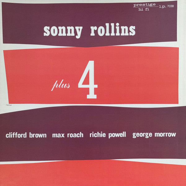Sonny Rollins : Plus 4 (LP, Album, Mono, RE)