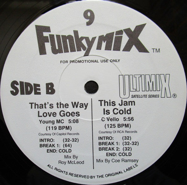 Various : Funkymix 9 (3x12", Comp, Promo)