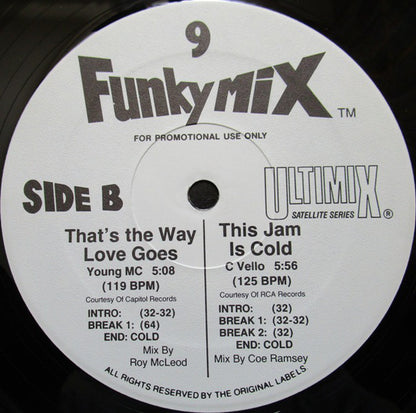 Various : Funkymix 9 (3x12", Comp, Promo)