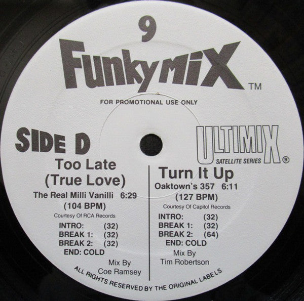Various : Funkymix 9 (3x12", Comp, Promo)