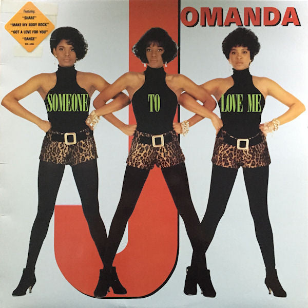 Jomanda : Someone To Love Me (LP, Album)