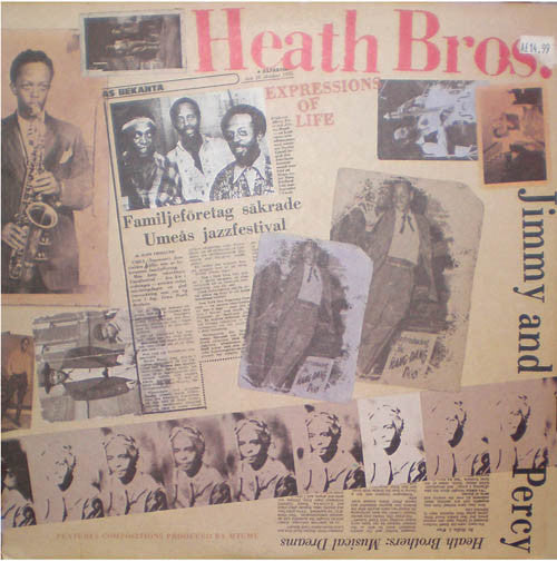 The Heath Brothers : Expressions Of Life (LP, Album)