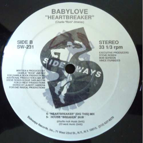 Babylove : Heartbreaker (12")