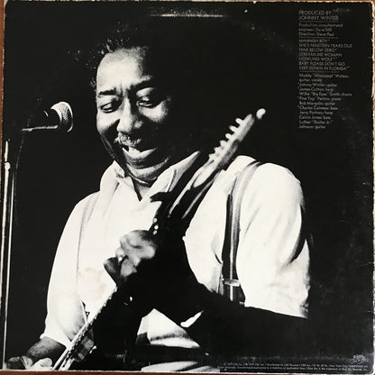 Muddy Waters : Muddy "Mississippi" Waters Live (LP, Album, Pit)