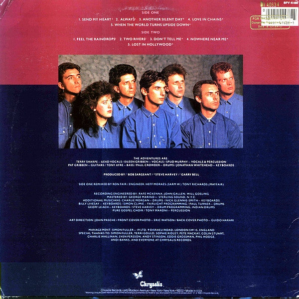 The Adventures : The Adventures (LP, Album)