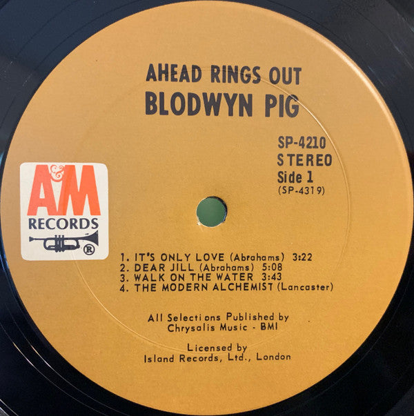 Blodwyn Pig : Ahead Rings Out (LP, Album, Pit)