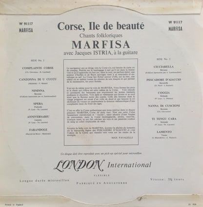 Marfisa : Corse, Ile De Beauté (10", Mono)