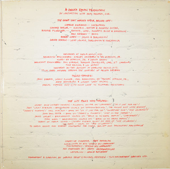 Genya Ravan : Urban Desire (LP, Album, Pit)