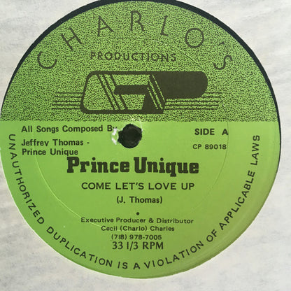 Prince Unique : Trinbago Will Rise (12", Single)