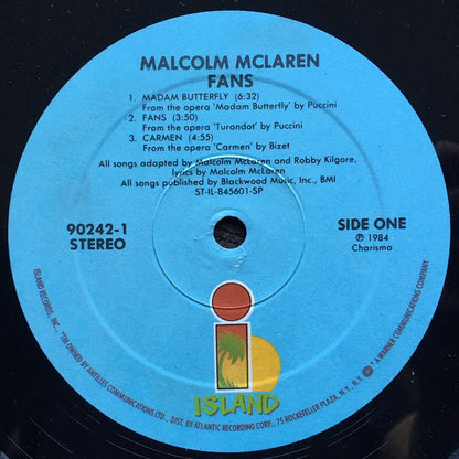 Malcolm McLaren : Fans (LP, Album, Spe)