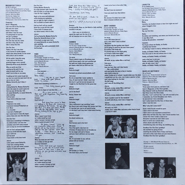 Malcolm McLaren : Fans (LP, Album, Spe)