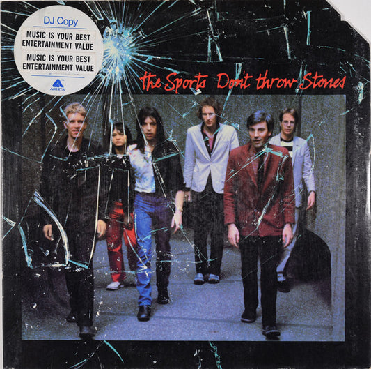 The Sports : Don't Throw Stones (LP, Album, San)