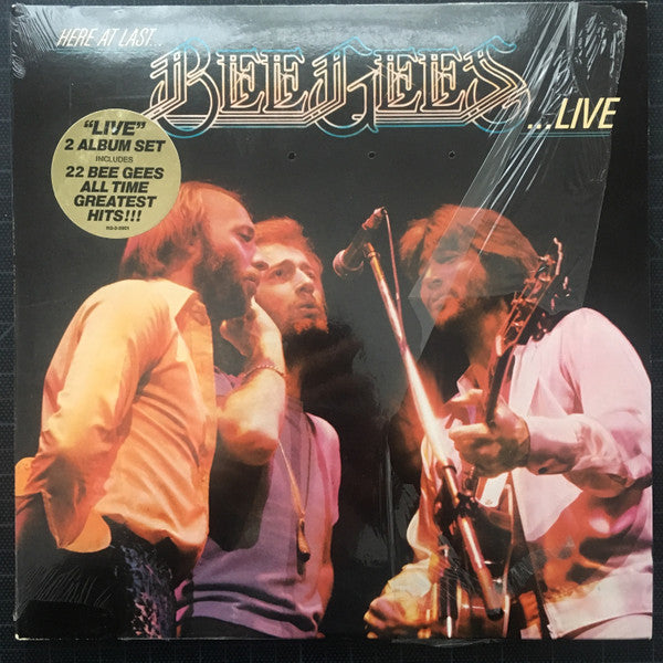 Bee Gees : Here At Last - Live (2xLP, Album, San)