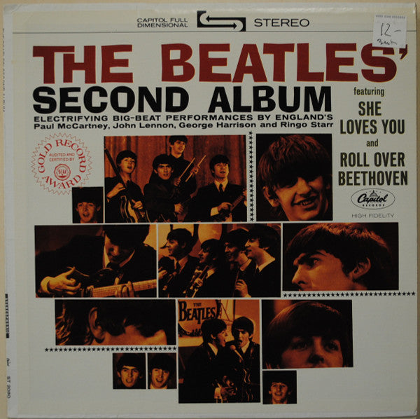 The Beatles : The Beatles' Second Album (LP, Album, RE, Jac)