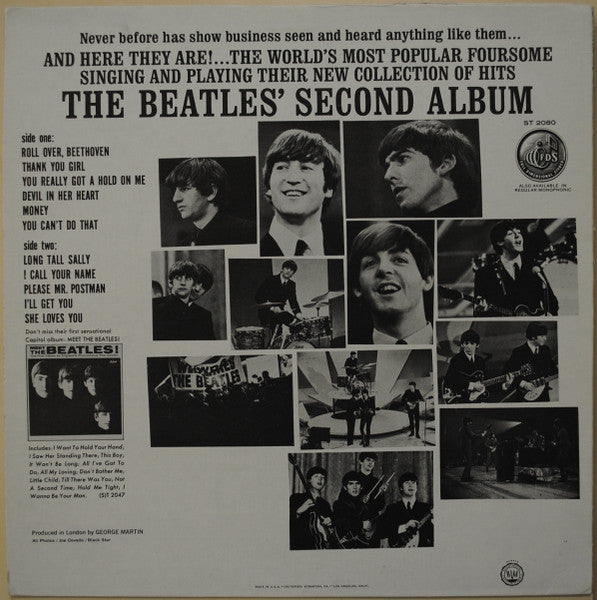 The Beatles : The Beatles' Second Album (LP, Album, RE, Jac)