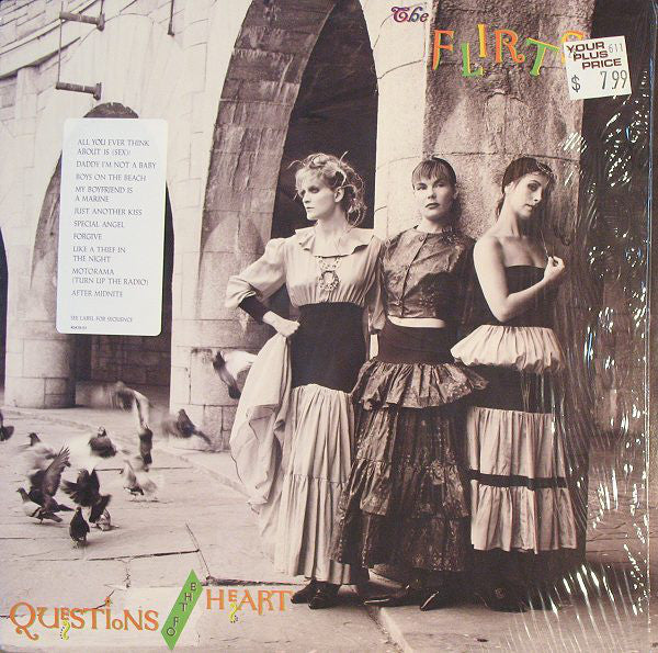 The Flirts : Questions Of The Heart (LP, Album)
