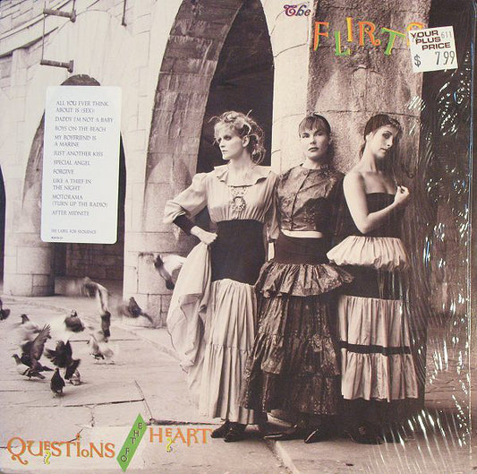 The Flirts : Questions Of The Heart (LP, Album)