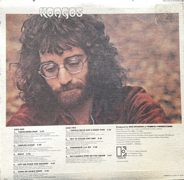 John Kongos : Kongos (LP, Album, Pit)