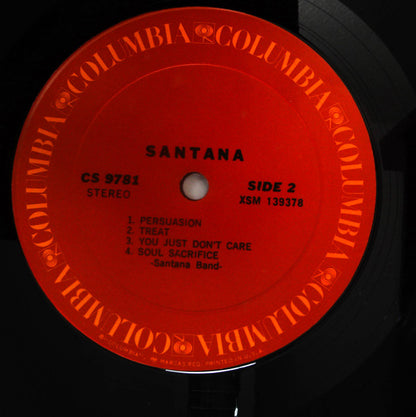 Santana : Santana (LP, Album, RP)