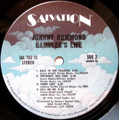 Johnny Hammond : Gambler's Life (LP, Album)