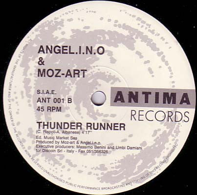 Angel.i.n.o & Moz-art : Bladerunner (12", Pic)