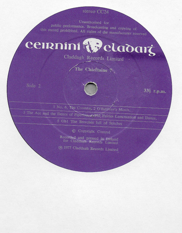 The Chieftains : The Chieftains 7 (LP, Album, Rep)