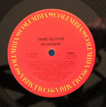 Jane Olivor : In Concert (LP, Album)