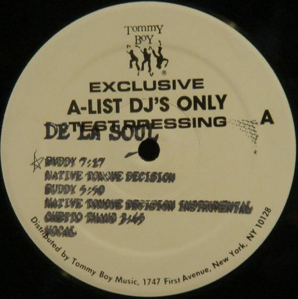 De La Soul : Buddy (12", TP)