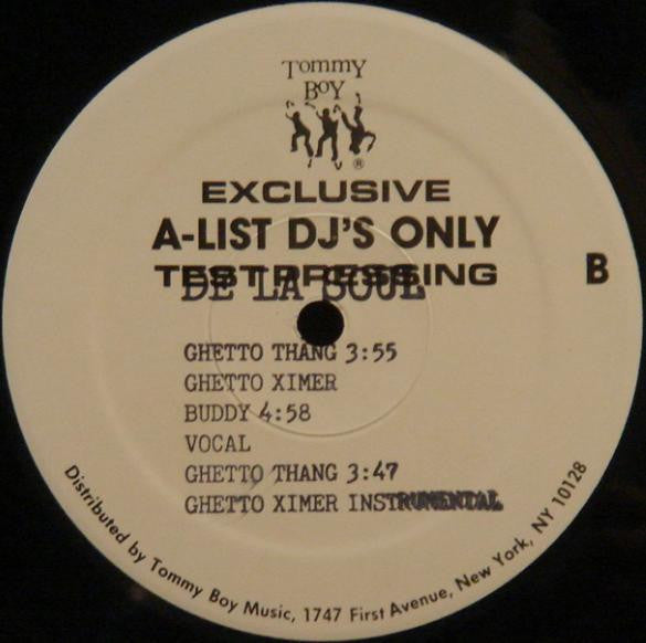 De La Soul : Buddy (12", TP)