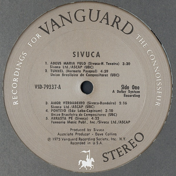 Sivuca : Sivuca (LP, Album)