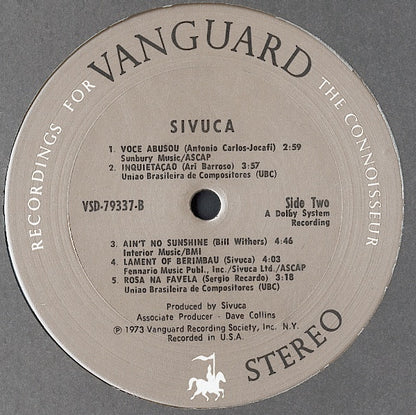 Sivuca : Sivuca (LP, Album)