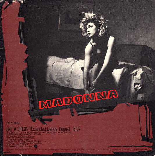 Madonna : Like A Virgin (Extended Dance Remix) (12", Single, Promo)