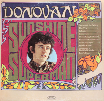 Donovan : Sunshine Superman (LP, Album, Mono, Pit)