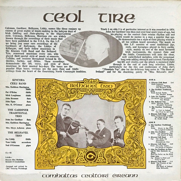 Various : Ceol Tire (LP)