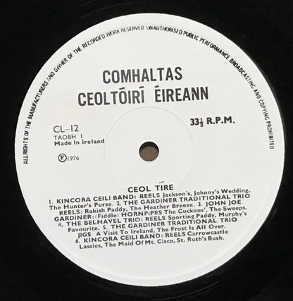 Various : Ceol Tire (LP)