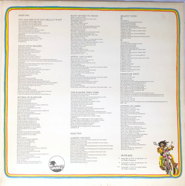 Various : The Harder They Come (LP, Comp, RE, Pit)