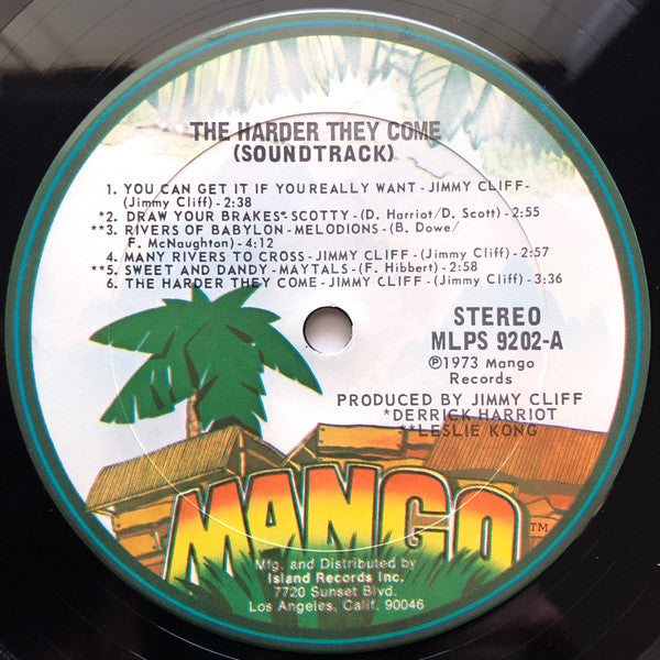 Various : The Harder They Come (LP, Comp, RE, Pit)