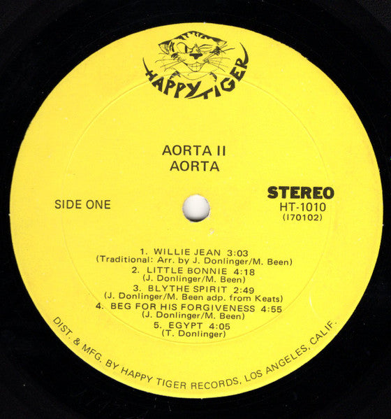 Aorta : Aorta 2 (LP, Album)