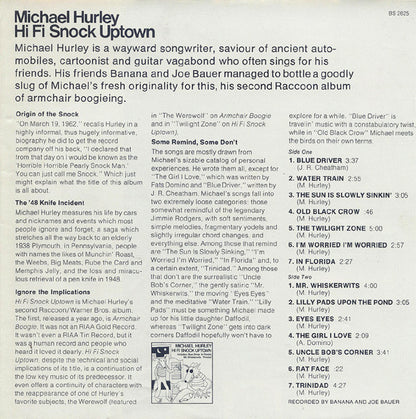 Michael Hurley : Hi Fi Snock Uptown (LP, Album, Promo)