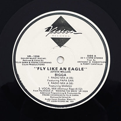 Bigga (2) : Fly Like An Eagle (12")